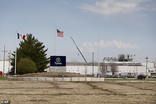 Tyson's pork plant in Perry, Iowa, is the latest to be mothballed, with 1,300 jobs lost