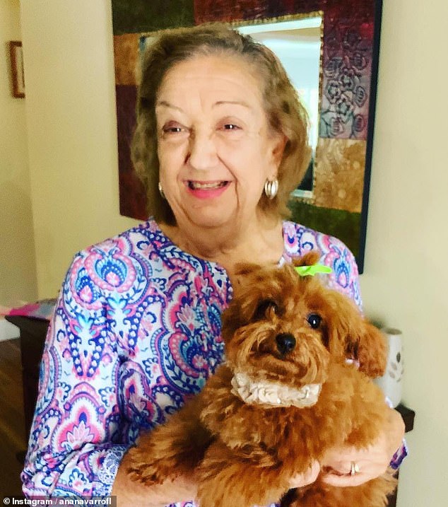 Ana's mother Violeta Flores López died in December 2021 at the age of 81