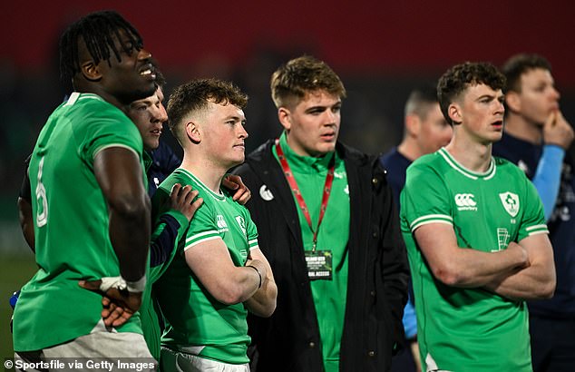 The victory meant Ireland were denied a third consecutive title despite defeating Scotland.