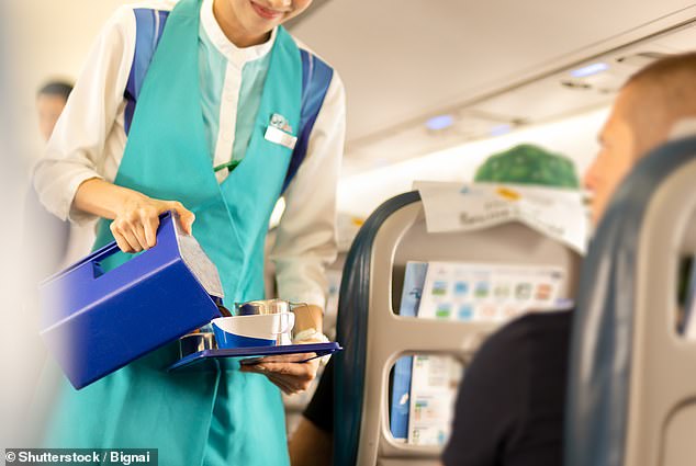 The hot water pots are rarely 'thoroughly cleaned' on flights, says the travel expert
