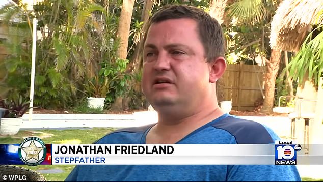 His stepfather Jonathan Friedland revealed he has 'multiple disabilities'