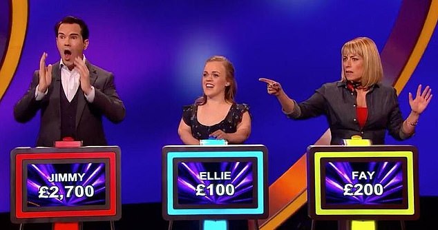 Stephen Mulhern was left banging his head against a wall when comedian Jimmy Carr, Olympic swimmer Ellie Simmonds and actress Fay Ripley royally screwed up a Catchphrase answer in 2018
