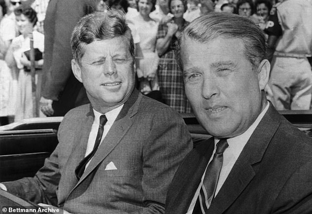 Wernher von Braun, a Nazi who directed the Marshall Space Flight Center, pictured with President John F. Kennedy