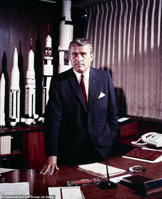 Wernher von Braun is credited with inventing the V-2 rocket for Nazi Germany and the Saturn V for the United States