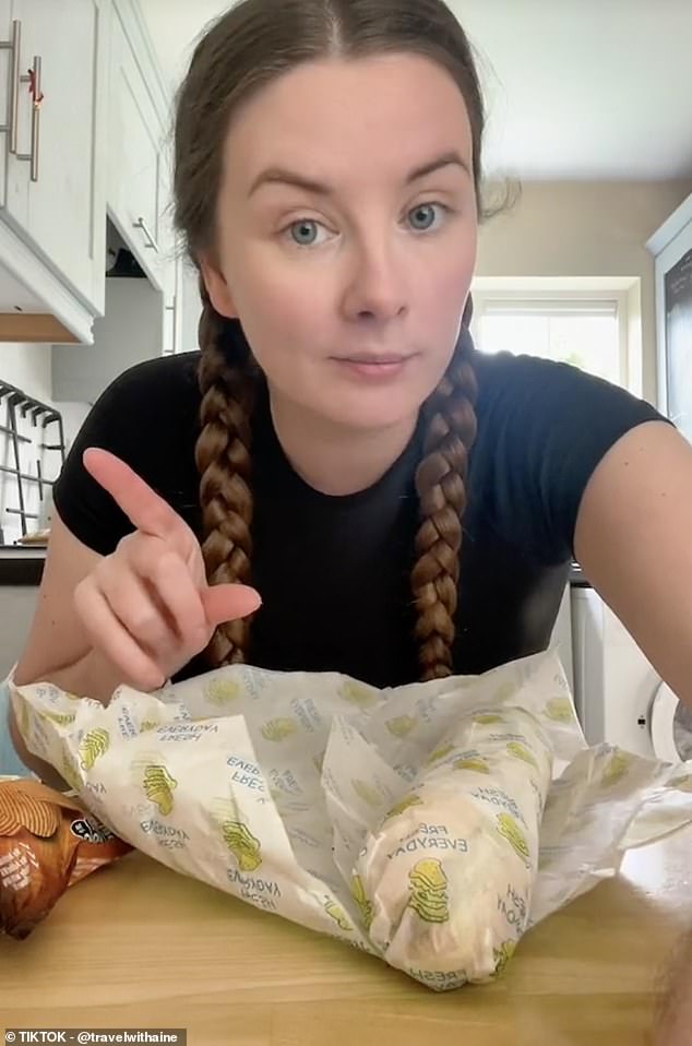 A TikTok user who shares travel tips with his 58,000 followers has tried to simplify the process for those just coming across the roll by listing the perfect order for your first filet roll