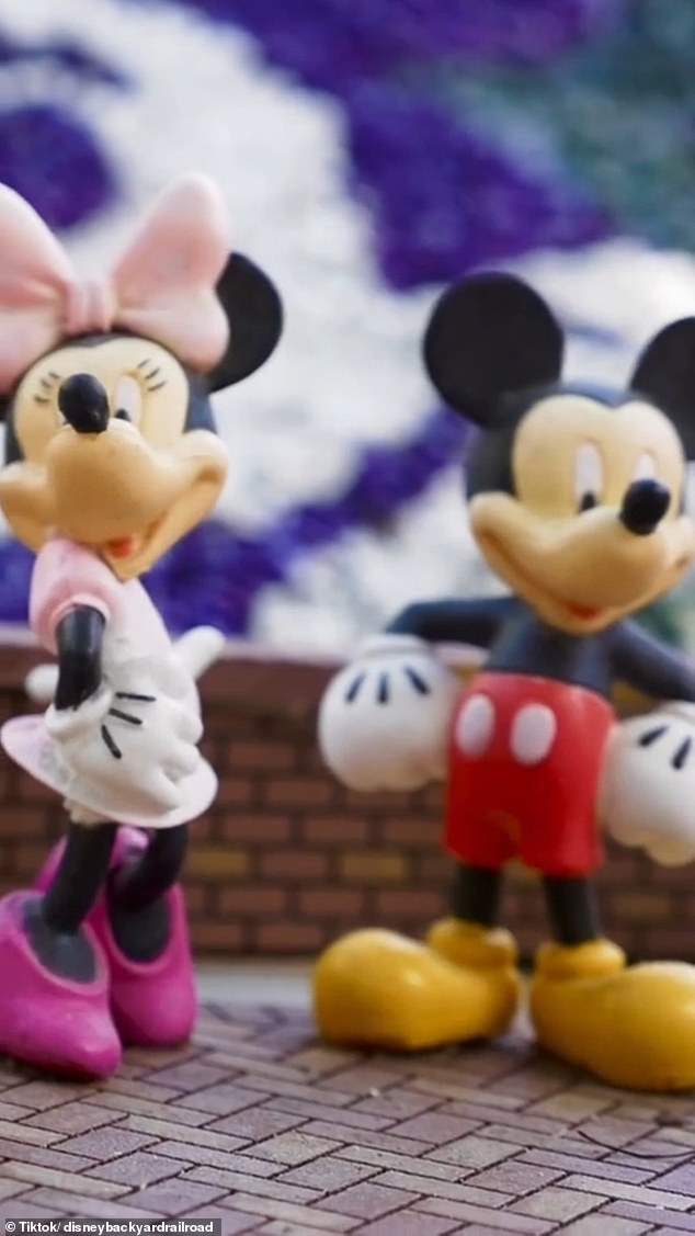 Mickey and Minnie Mouse are key features of mini Disneyland