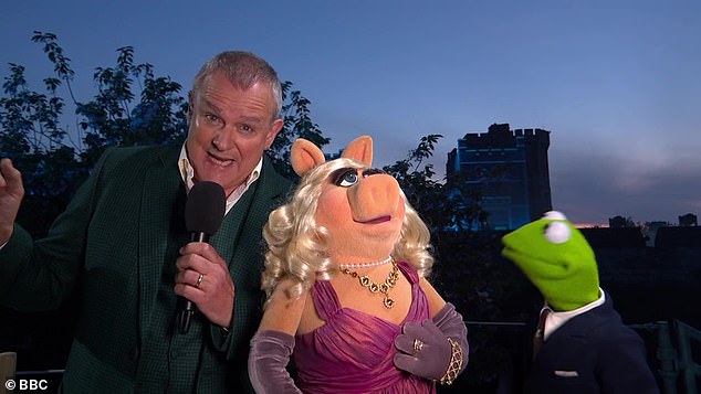 Claireis said to have given the thumbs up to pictures of Hugh rehearsing for Shadowlands as well as his TV appearance alongside Kermit The Frog and Miss Piggy at the King's Coronation in 2023