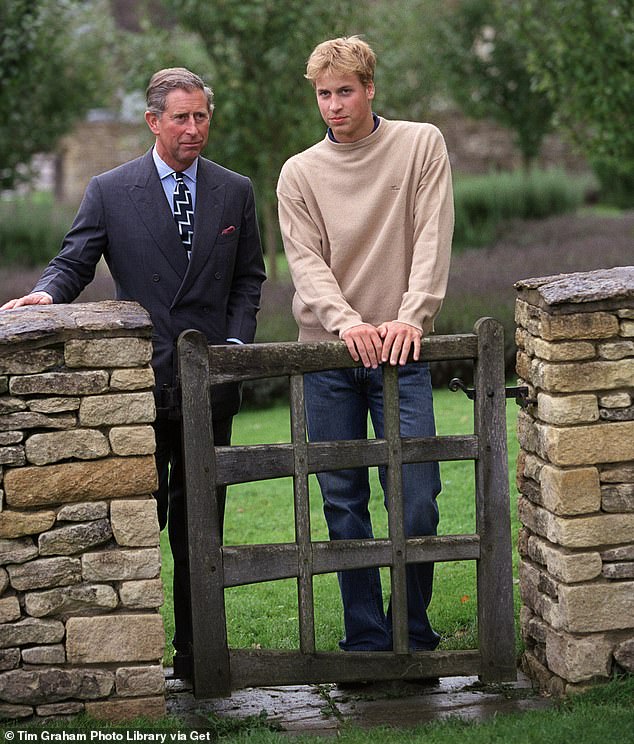 Robert Lacey says Prince William used to lash out at his father
