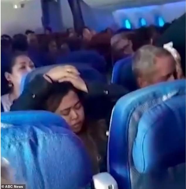 On Monday, around 50 people were treated by first responders after a Boeing 787 Dreamliner flying from Australia to New Zealand experienced a 'technical incident' that caused 'a strong movement' to shake passengers in their seats