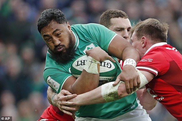 Ireland's Bundee Aki was a threat and stood out throughout the tournament.