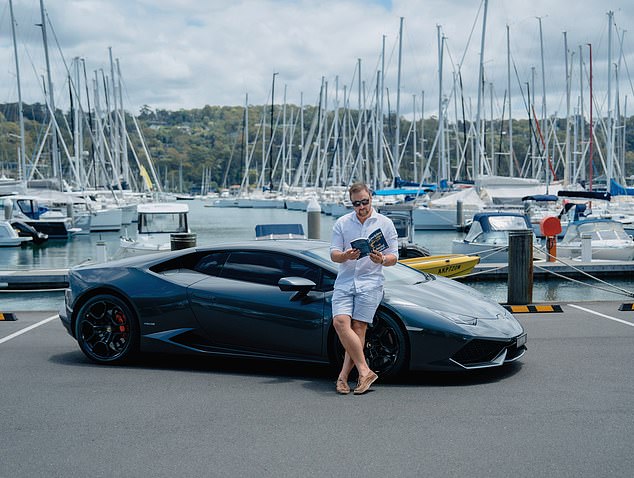 Daniel Walsh, 33, bought a $6 million waterfront house on Sydney's northern beaches, near Palm Beach, last year. The married father of one also owns a Lamborghini Huracan and a 50-foot yacht on top of his $20 million real estate portfolio