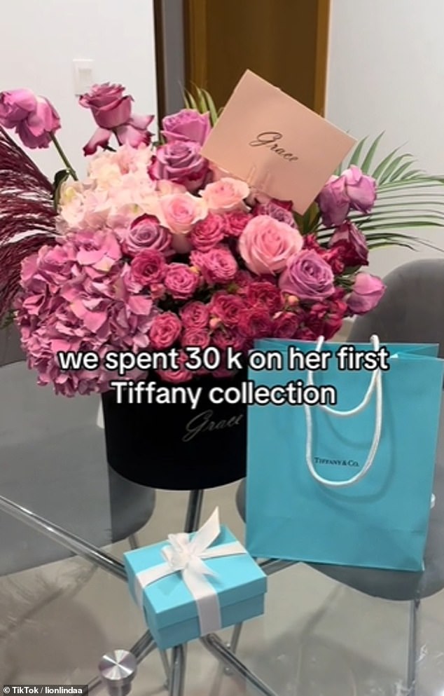 Linda said that it was more important to her that her daughter have a nice Tiffany collection than that she had an education