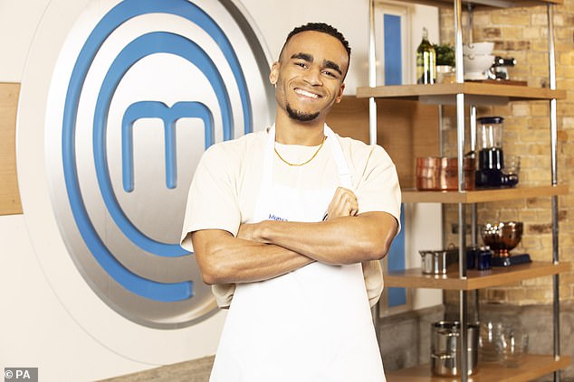 Outside of comedy, Munya has appeared on The Sandman as Choronzon and was a contestant on Celebrity MasterChef (pictured 2021)