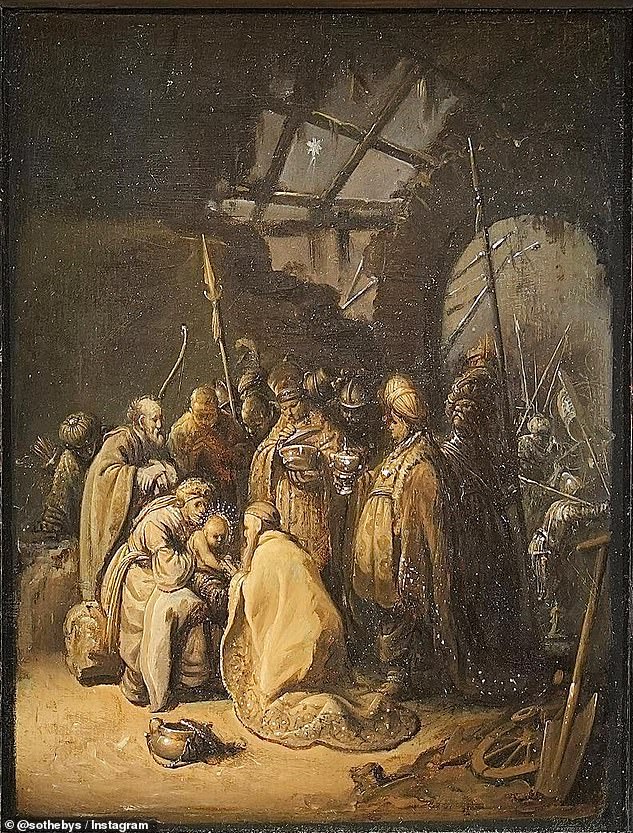 'The Adoration of the Kings' was confirmed as an authentic Rembrandt, moving its valuation from ¿10,500-¿16,000 to a final sale of 10.9m. GBP in December