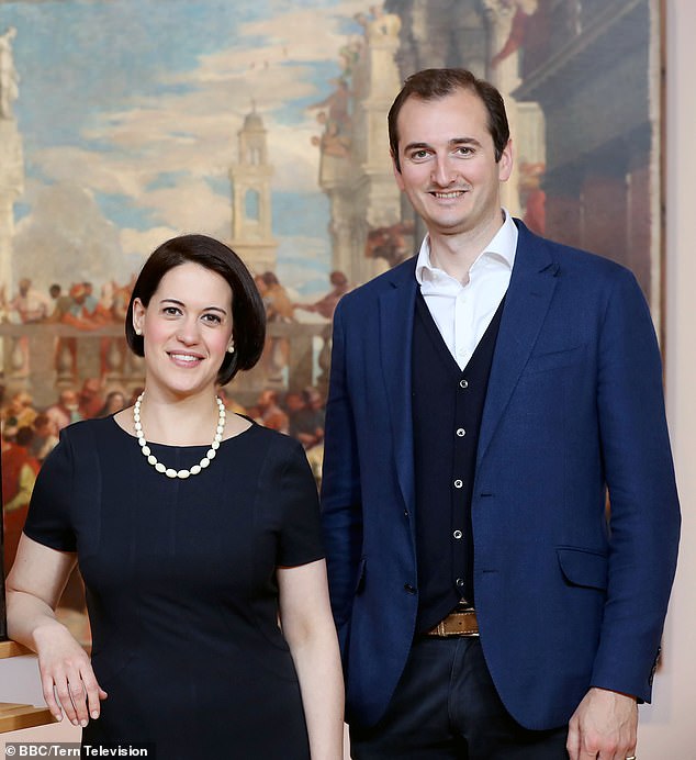 Art historian Bendor Grosvenor (right) believes that artificial intelligence is not yet sufficient to determine the authenticity of master paintings