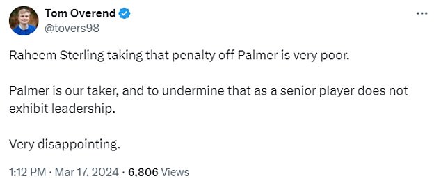 1710684496 411 Raheem Sterlings shocking penalty miss against Leicester is slammed by