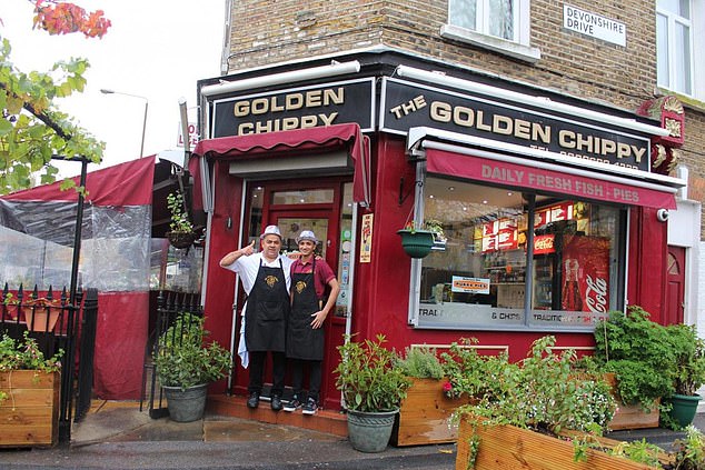 The Golden Chippy was voted London's best restaurant in 2016 by TripAdvisor