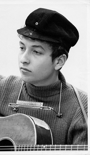 Dylan pictured in 1961