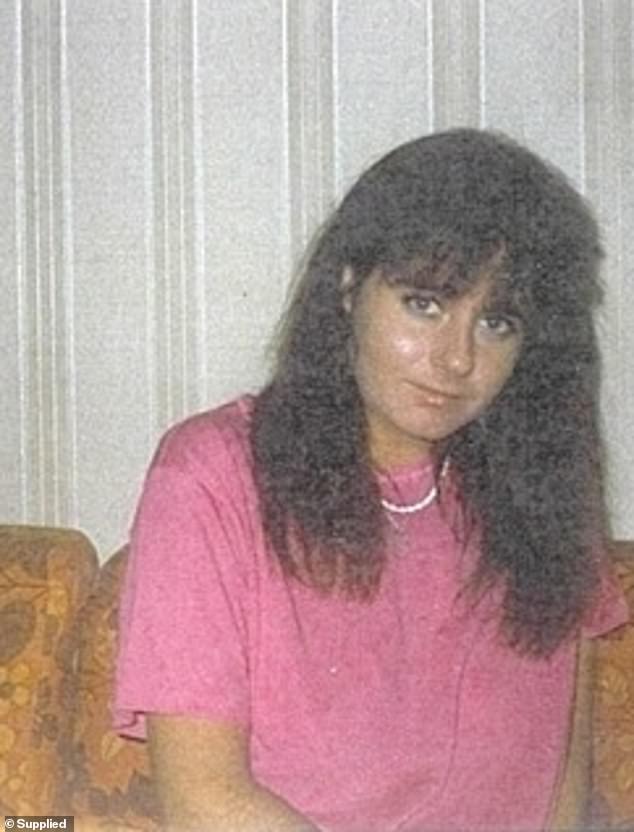 While he ate and ate women, rode his jet ski and took flying lessons in his life out of prison, Daniel's new friends had no idea he was on parole for killing his mother (above) and hiding her body