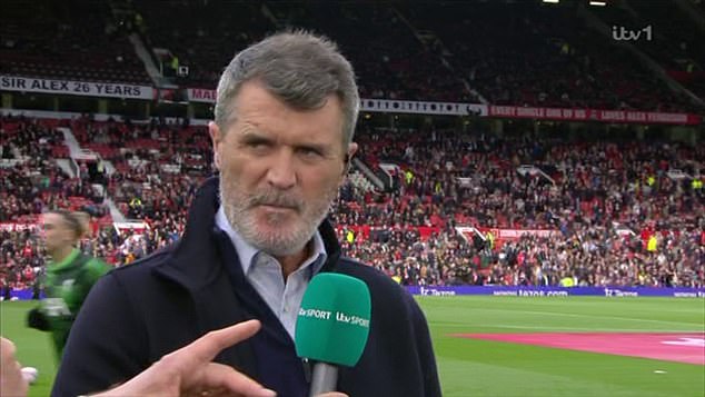 Roy Keane criticized Manchester United for their 'criminal' defense at half-time