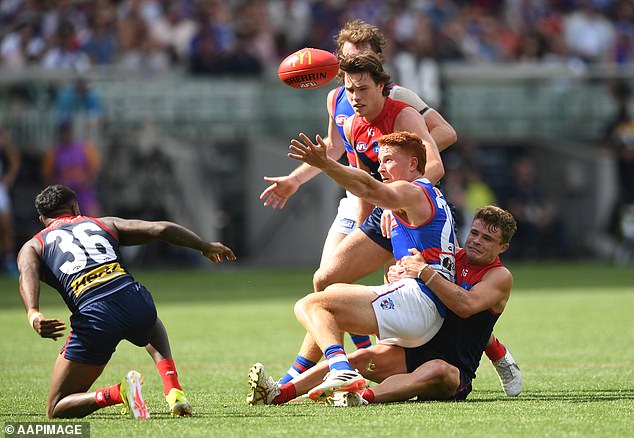 The Demons beat the Western Bulldogs in their first game of the new season