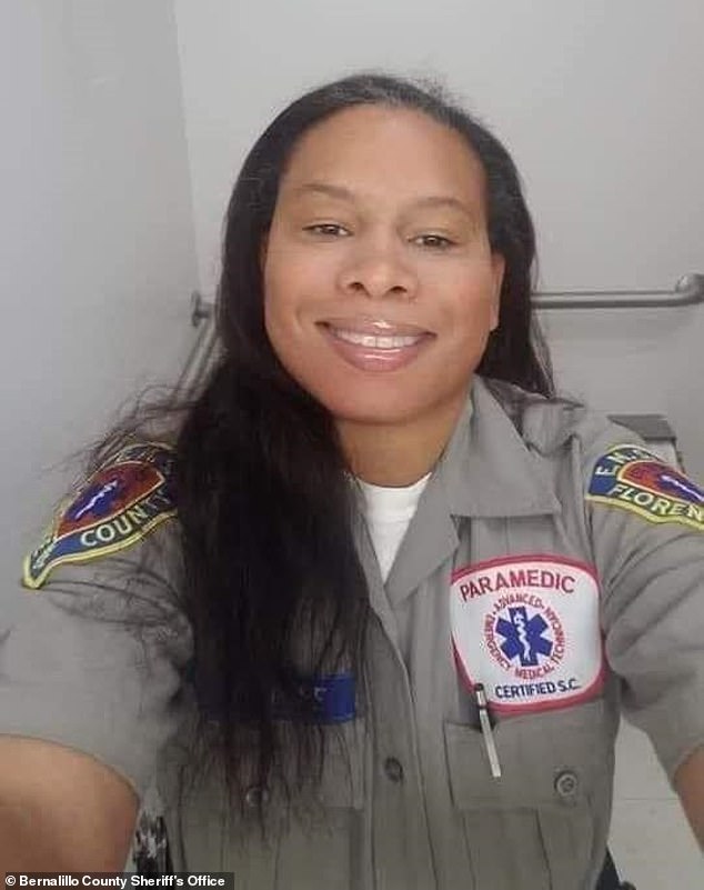 Investigators determine the white BMW Smith was driving belonged to murdered South Carolina paramedic Phonesia Machado Fore (pictured)