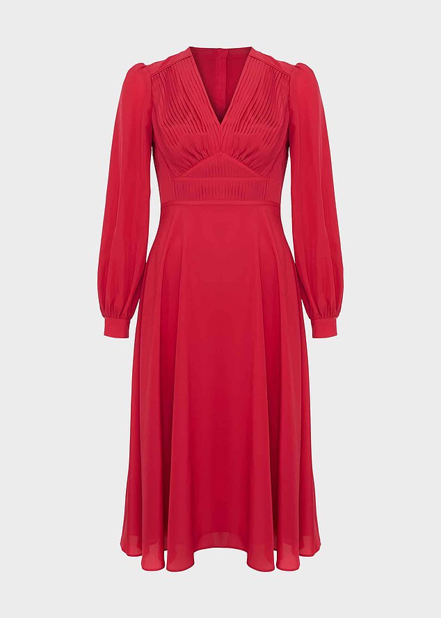 Midi dress, £199, hobbs.com