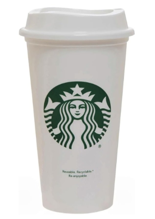 A reusable coffee cup must be used 100 times to offset its CO2