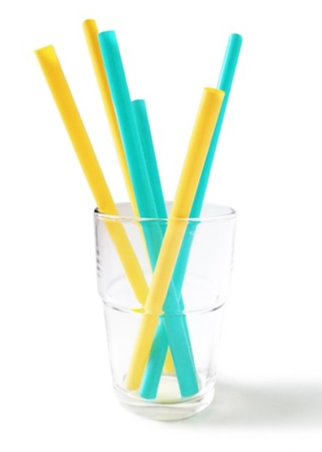 Although reusable straws emit a small amount of CO2, they still need to be used 105 times to offset their carbon footprint.
