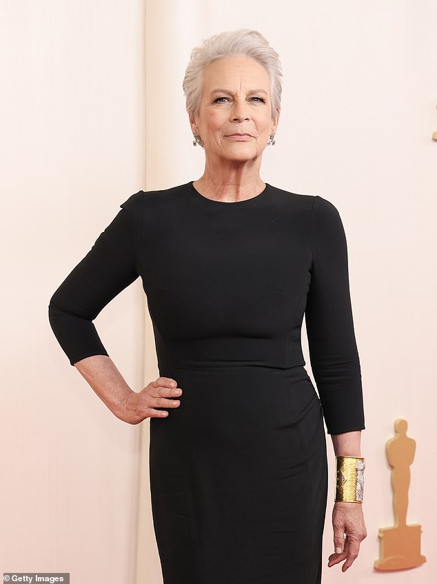 Jamie Lee Curtis pills on Nivea Essentially Enriched Body Lotion