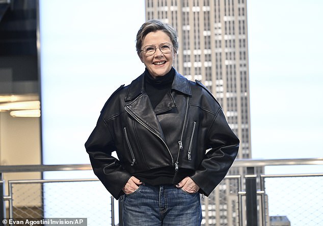 Annette Bening, 65, says she hopes to eventually emulate her 94-year-old widowed mother, who spends her days doing crosswords and enjoying a cocktail every evening