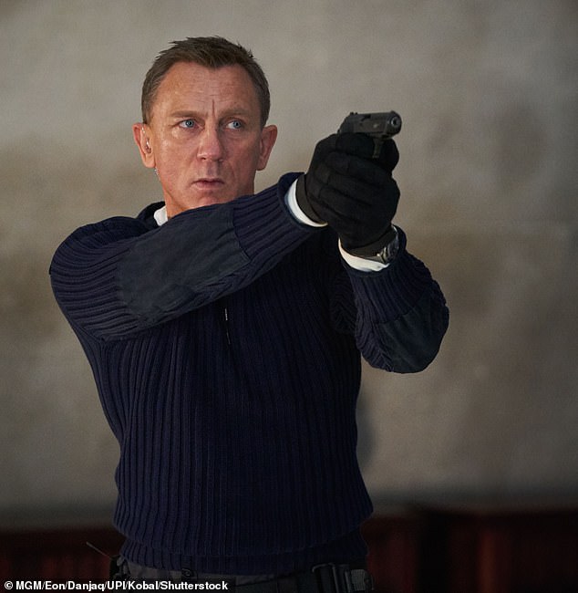 The 51-year-old actor spoke last year about the ongoing talk of him taking over as Ian Fleming's famous British spy (Daniel Craig is pictured in the role).