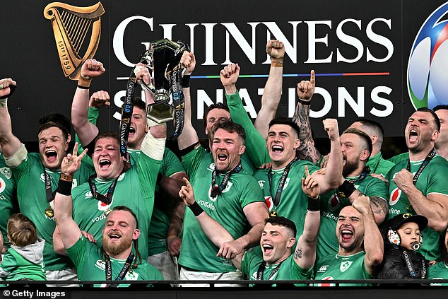Ireland survived a tense night against Scotland to emerge 17-13 winners in Dublin.