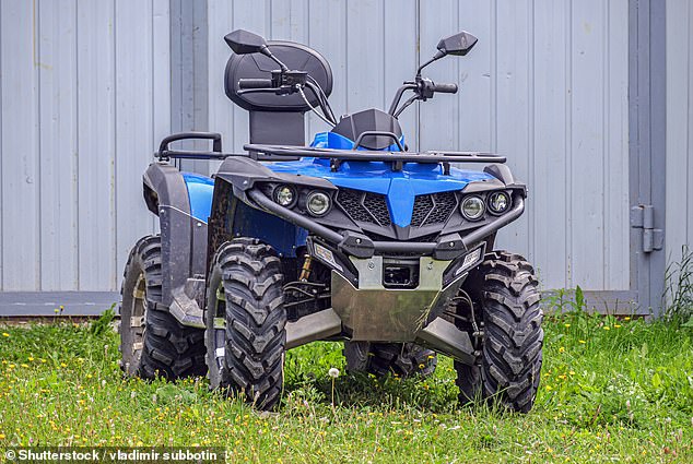 This was the second fatal ATV rollover in the area in a month (stock image of an ATV)