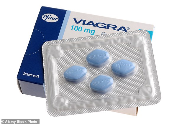 Sildenafil, the main ingredient in Viagra, is used to treat both impotence and pulmonary hypertension. Pictured here is the Viagra brand version