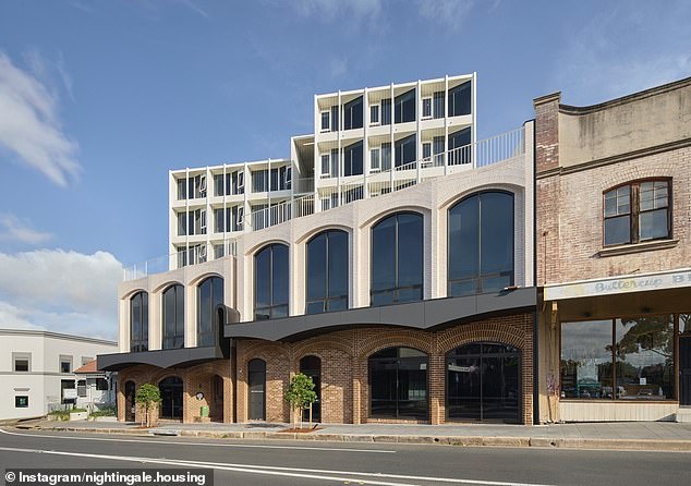 The Nightingale Marrickville complex, located in the city's central west, offers weekly rents of $395 to $440 for a studio apartment measuring just 22 to 31 square meters.