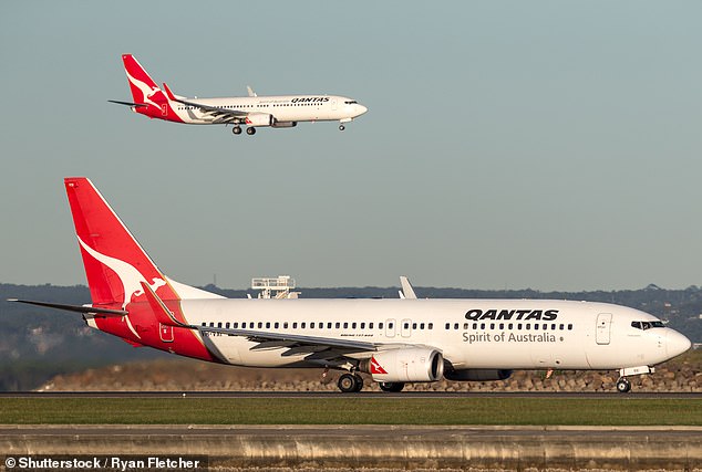The Federal Court ruled in 2021 that Qantas (pictured planes) acted unlawfully by dismissing ground handling workers at 11 airports in 2020 and outsourcing their tasks to subcontractors.