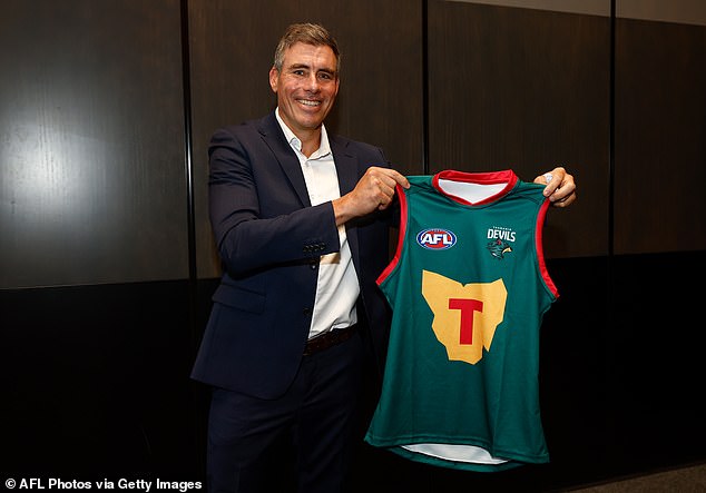 The 19th AFL club revealed its new logo, name and branding at an event