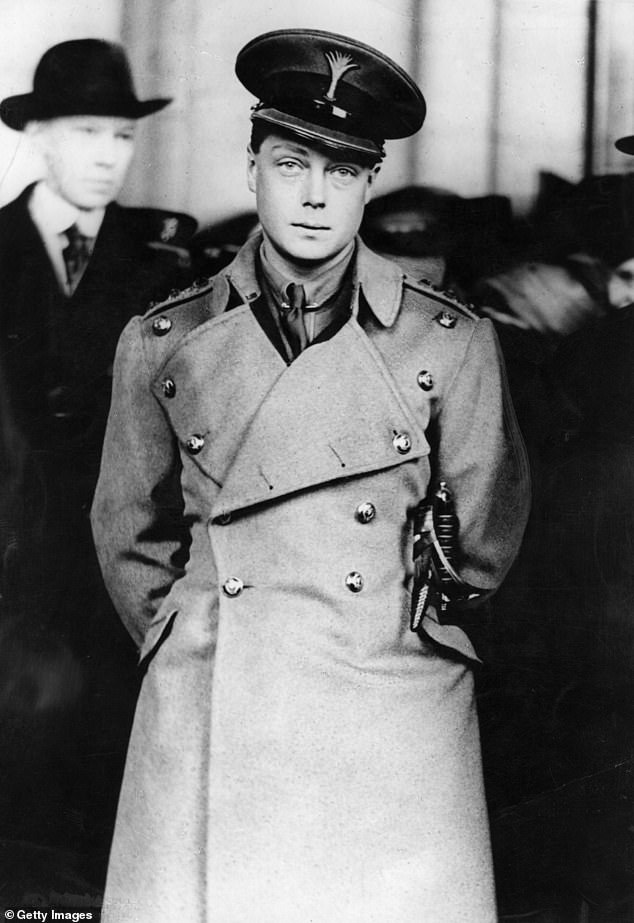 The Prince of Wales, future Edward VIII, photographed during a visit to Washington in 1936