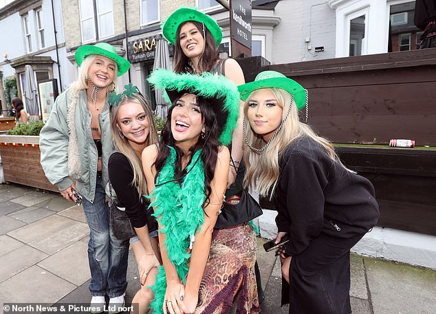 NEWSCASTLE: Students donned green cowboy hats to celebrate Ireland's patron saint