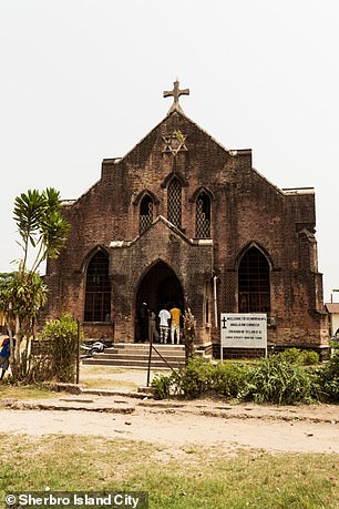 A church on Sherbro Island, off the coast of Sierra Leone.