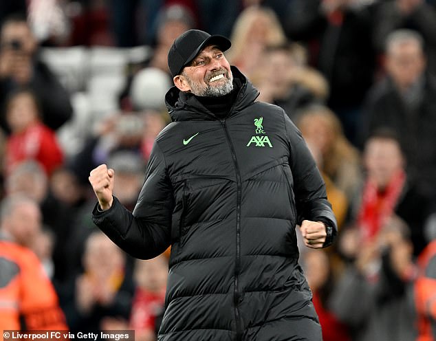 Jurgen Klopp's Liverpool would have to go through Chelsea or Leicester to pursue their quadruple dream if they beat Manchester United.