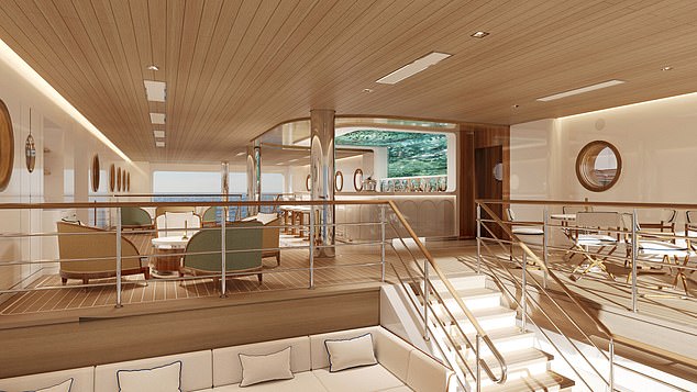 New Four Seasons yacht will have 95 suites, 11 bars and restaurants, plus a full spa