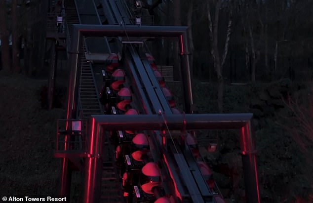 Pictures reveal 'hair-raising corkscrew' drips on rides