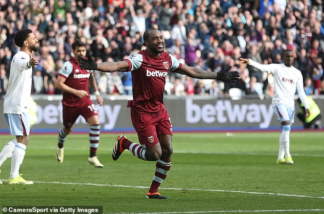 Michail Antonio deservedly gave the hosts the lead with a diving header before the half-hour mark.