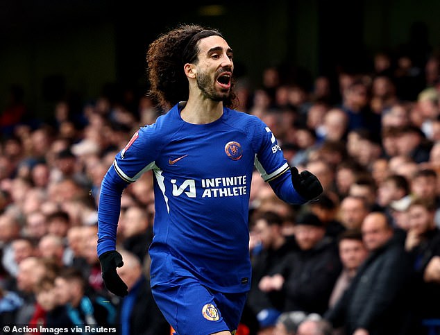 One of Marc Cucurella's best games for Chelsea as he scored his opener in the win