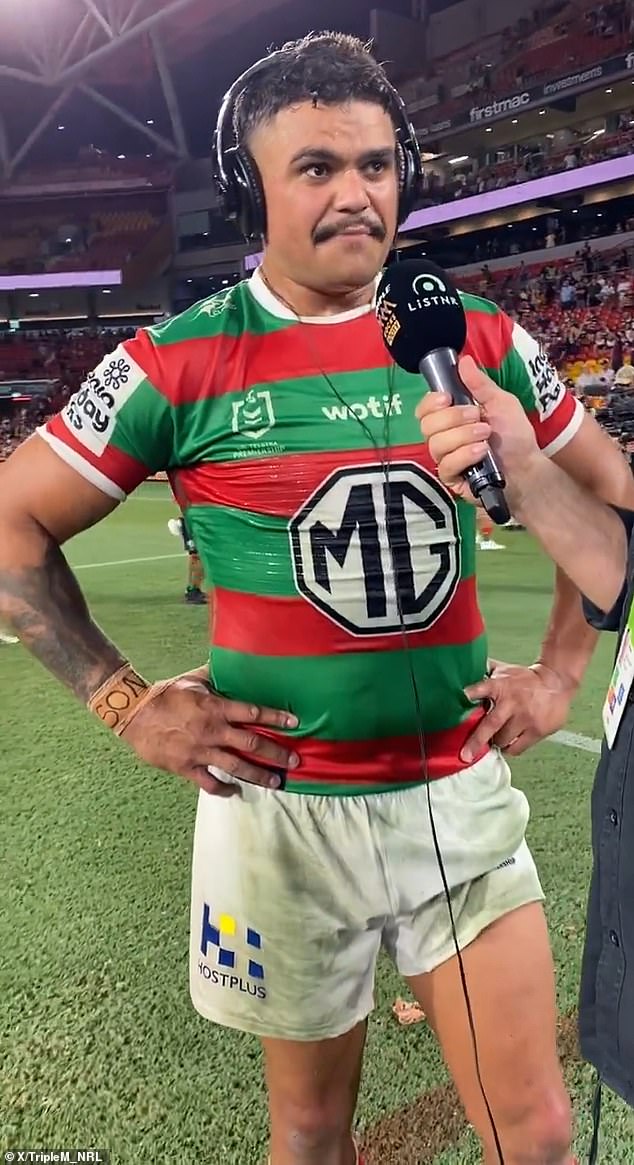 Mitchell was criticized after using foul language on live radio following the Broncos' defeat - he also escaped NRL sanctions.