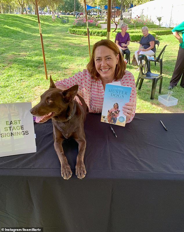 Millar has also been busy promoting her book Muster Dogs: From Pups to Pros, inspired by two seasons of the hit TV series.