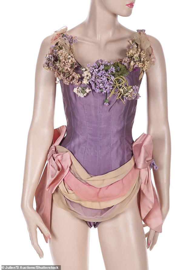 Also up for auction is a lavender satin leotard worn by Monroe in a photo from the December 22, 1958 issue of LIFE magazine, in which Monroe paid tribute to the late actress Lillian Russell.