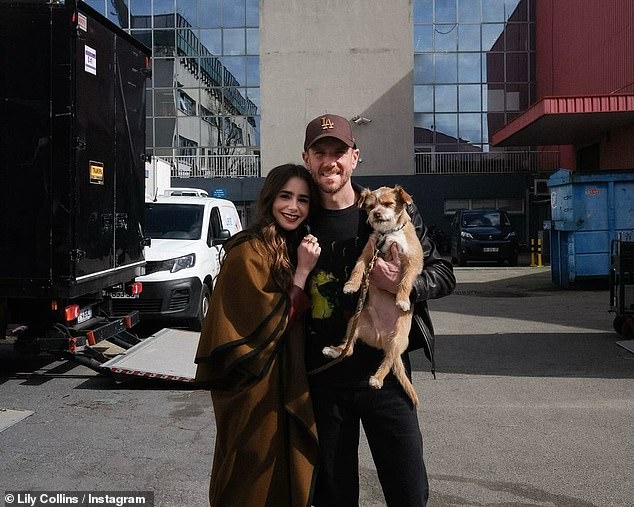 Once recovered from the shock of the Spice Girls post, she continued to celebrate her birthday with her husband Charlie McDowell and their very cute dog Redford.